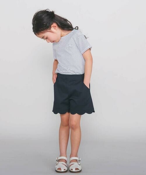 Tartine et Chocolat / タルティーヌ エ ショコラ ショート・ハーフ・半端丈パンツ | ピケストレッチショートパンツ(90〜140cm) | 詳細10