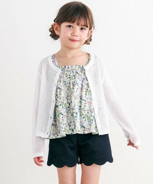 Tartine et Chocolat / タルティーヌ エ ショコラ ショート・ハーフ・半端丈パンツ | ピケストレッチショートパンツ(90〜140cm) | 詳細12