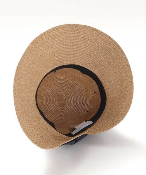 Tartine et Chocolat / タルティーヌ エ ショコラ ハット | 【UVカット】【お揃い】大きいリボン付きペーパーブレードハット(52〜56cm) | 詳細10