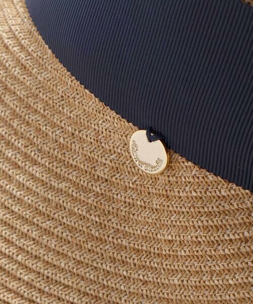 Tartine et Chocolat / タルティーヌ エ ショコラ ハット | 【UVカット】【お揃い】大きいリボン付きペーパーブレードハット(52〜56cm) | 詳細8