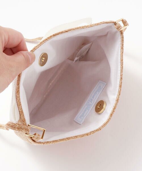 Tartine et Chocolat / タルティーヌ エ ショコラ ショルダーバッグ | 【お揃い】リボン付きペーパーブレードバッグ | 詳細9