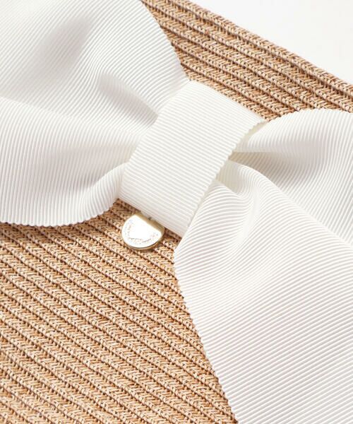 Tartine et Chocolat / タルティーヌ エ ショコラ ショルダーバッグ | 【お揃い】リボン付きペーパーブレードバッグ | 詳細6