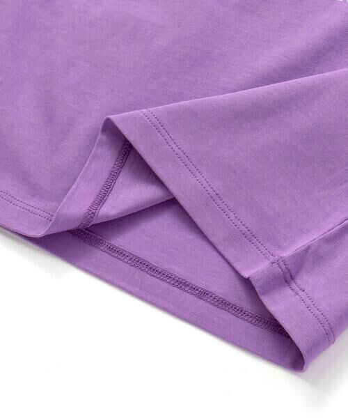 Tartine et Chocolat / タルティーヌ エ ショコラ Tシャツ | フラワープリント袖フリルTシャツ(90〜140cm) | 詳細14