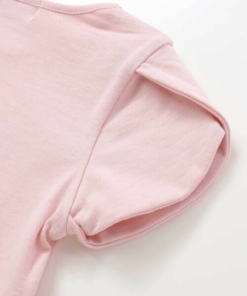 Tartine et Chocolat / タルティーヌ エ ショコラ Tシャツ | バタフライロゴ刺しゅうTシャツ(90〜140cm) | 詳細9