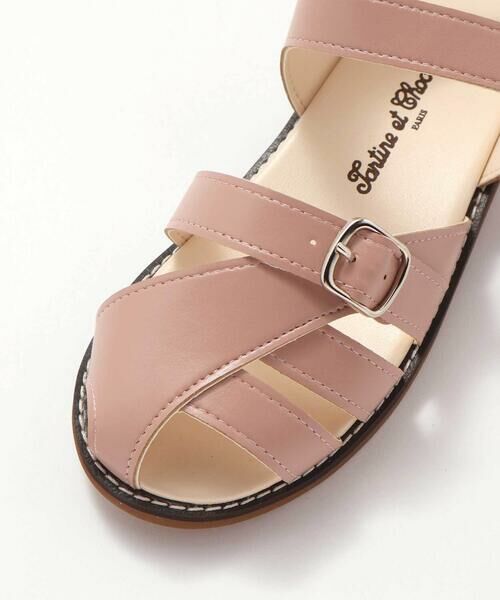 Tartine et Chocolat / タルティーヌ エ ショコラ サンダル | 【日本製】カメストラップサンダル(15〜20cm) | 詳細4