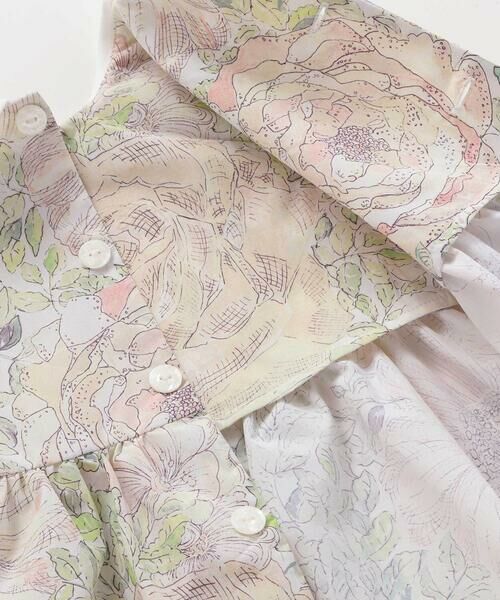 Tartine et Chocolat / タルティーヌ エ ショコラ ベビー・キッズウエア | 【お揃い】リバティRose Xanthe(ローズザンジー)ブルマ付きワンピースベビー(70〜90cm) | 詳細8