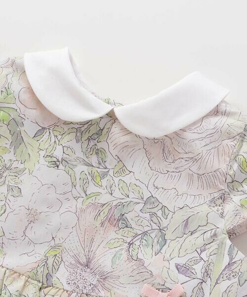 Tartine et Chocolat / タルティーヌ エ ショコラ ベビー・キッズウエア | 【お揃い】リバティRose Xanthe(ローズザンジー)ブルマ付きワンピースベビー(70〜90cm) | 詳細3