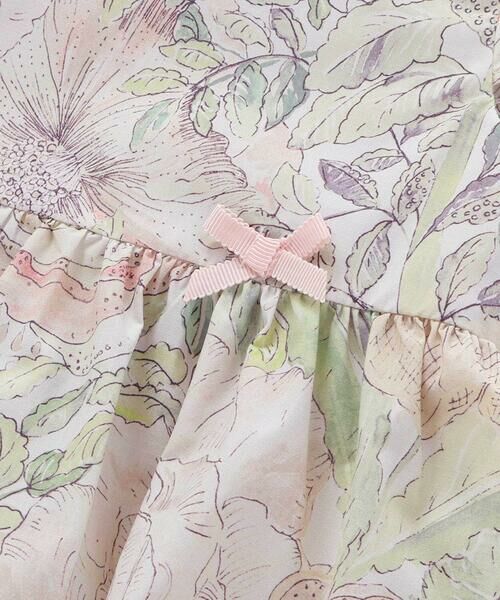 Tartine et Chocolat / タルティーヌ エ ショコラ ベビー・キッズウエア | 【お揃い】リバティRose Xanthe(ローズザンジー)ブルマ付きワンピースベビー(70〜90cm) | 詳細5