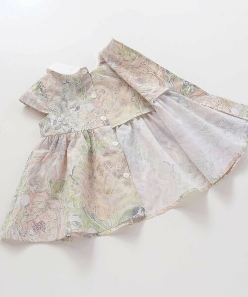 Tartine et Chocolat / タルティーヌ エ ショコラ ベビー・キッズウエア | 【お揃い】リバティRose Xanthe(ローズザンジー)ブルマ付きワンピースベビー(70〜90cm) | 詳細7