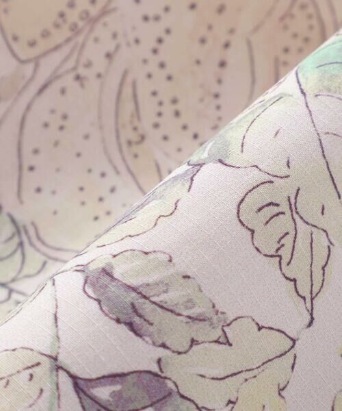 Tartine et Chocolat / タルティーヌ エ ショコラ ミニ丈・ひざ丈ワンピース | 【お揃い】リバティRose Xanthe(ローズザンジー)リップストップ丸襟ワンピース(90〜140cm) | 詳細9