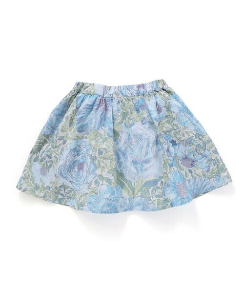 Tartine et Chocolat / タルティーヌ エ ショコラ ミニ・ひざ丈スカート | 【日本製】【お揃い】リバティRose Xanthe(ローズザンジー)インナーパンツ付きスカート(90〜140cm) | 詳細10