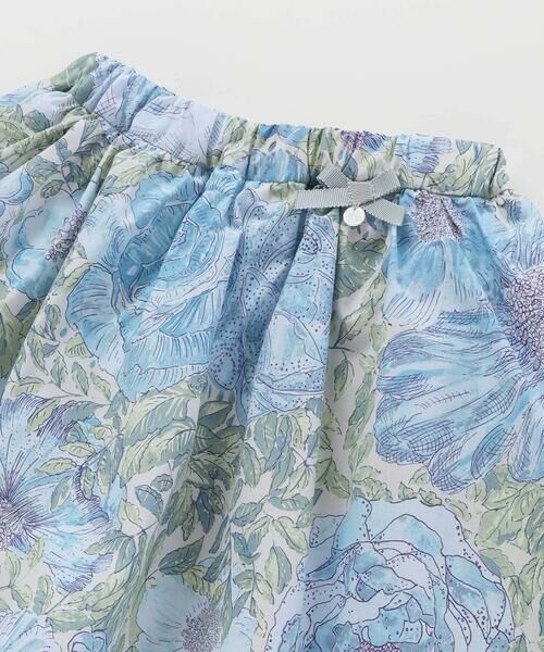 Tartine et Chocolat / タルティーヌ エ ショコラ ミニ・ひざ丈スカート | 【日本製】【お揃い】リバティRose Xanthe(ローズザンジー)インナーパンツ付きスカート(90〜140cm) | 詳細11