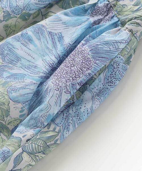 Tartine et Chocolat / タルティーヌ エ ショコラ ミニ・ひざ丈スカート | 【日本製】【お揃い】リバティRose Xanthe(ローズザンジー)インナーパンツ付きスカート(90〜140cm) | 詳細13