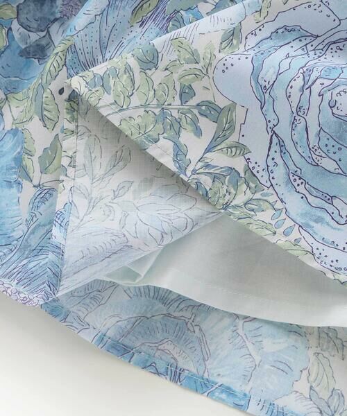 Tartine et Chocolat / タルティーヌ エ ショコラ ミニ・ひざ丈スカート | 【日本製】【お揃い】リバティRose Xanthe(ローズザンジー)インナーパンツ付きスカート(90〜140cm) | 詳細14