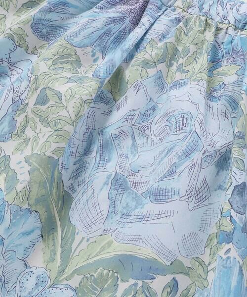 Tartine et Chocolat / タルティーヌ エ ショコラ ミニ・ひざ丈スカート | 【日本製】【お揃い】リバティRose Xanthe(ローズザンジー)インナーパンツ付きスカート(90〜140cm) | 詳細17