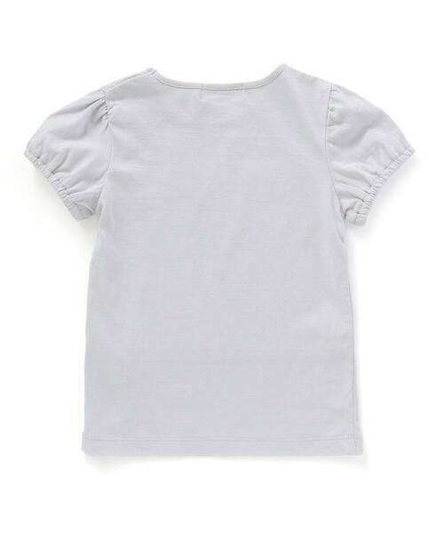セール】 パールロゴパフスリーブTシャツ(90〜140cm) （Tシャツ