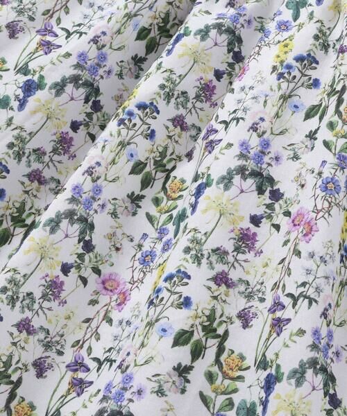 Tartine et Chocolat / タルティーヌ エ ショコラ ミニ丈・ひざ丈ワンピース | 【日本製】【お揃い】デジタルフラワープリント切替ワンピース(90~140cm) | 詳細14