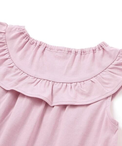 Tartine et Chocolat / タルティーヌ エ ショコラ ミニ丈・ひざ丈ワンピース | 【お揃い】サイロプレミアムフリルリボンワンピース(90~140cm) | 詳細6