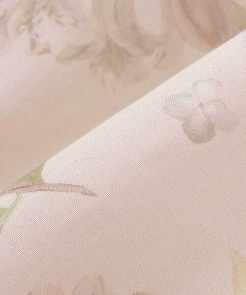 Tartine et Chocolat / タルティーヌ エ ショコラ ミニ丈・ひざ丈ワンピース | 【日本製】【お揃い】リバティMARINA'S MEADOW(マリナズ・メドゥ)丸襟半袖切り替えワンピース(100~140cm) | 詳細9