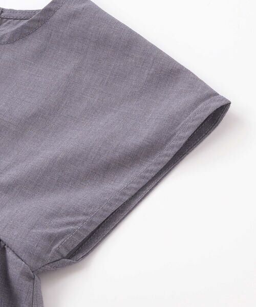 Tartine et Chocolat / タルティーヌ エ ショコラ セットアップ | リボン半袖切替ブラウス＋ハーフパンツ セットアップ(90~140cm) | 詳細12