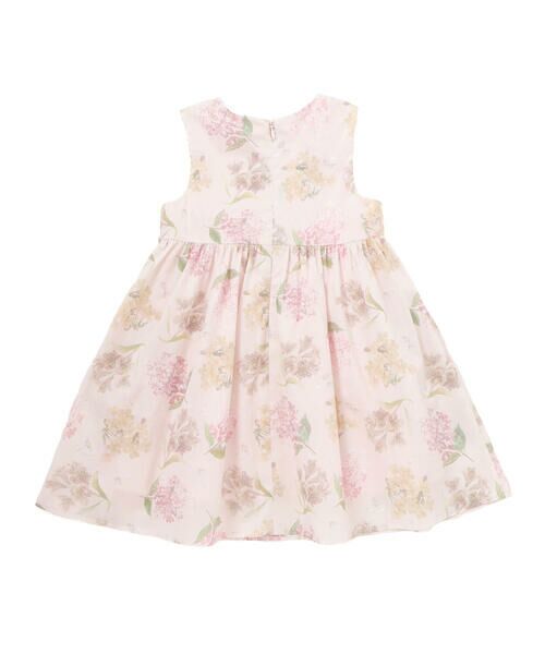 Tartine et Chocolat / タルティーヌ エ ショコラ ドレス | 【日本製】【お揃い】リバティMARINA'S MEADOW(マリナズ・メドゥ)ノースリーブリボンワンピース(90~140cm) | 詳細4