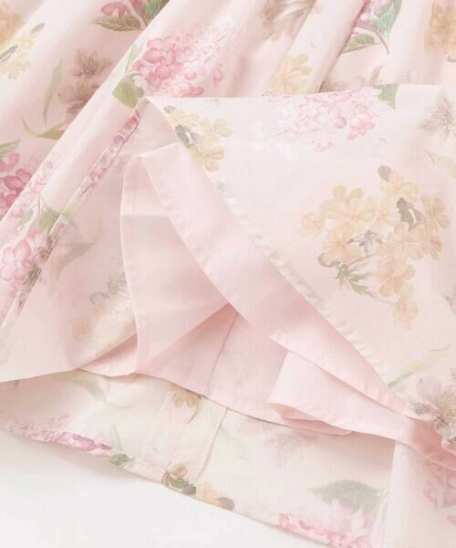 Tartine et Chocolat / タルティーヌ エ ショコラ ドレス | 【日本製】【お揃い】リバティMARINA'S MEADOW(マリナズ・メドゥ)ノースリーブリボンワンピース(90~140cm) | 詳細5