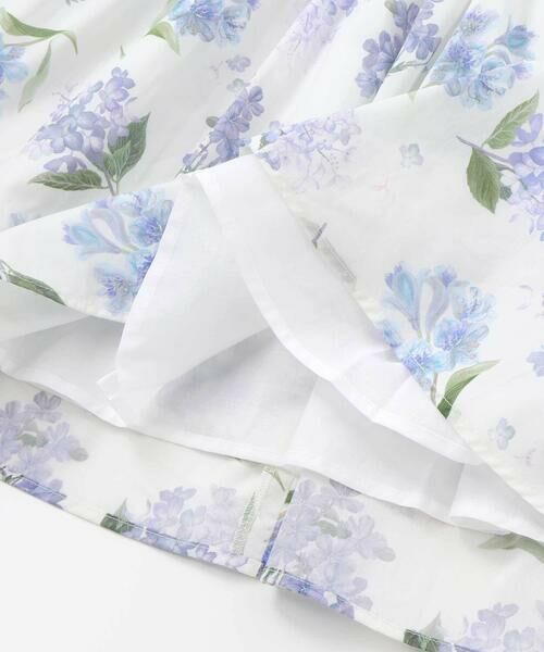 Tartine et Chocolat / タルティーヌ エ ショコラ ドレス | 【日本製】【お揃い】リバティMARINA'S MEADOW(マリナズ・メドゥ)ノースリーブリボンワンピース(90~140cm) | 詳細13