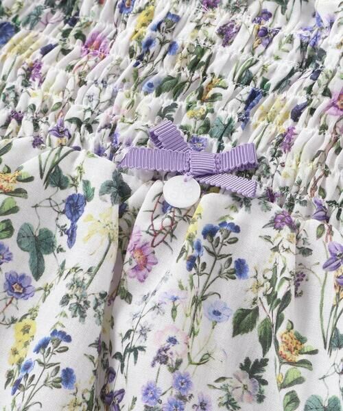 Tartine et Chocolat / タルティーヌ エ ショコラ シャツ・ブラウス | 【日本製】【お揃い】デジタルフラワープリントキャミソールブラウス(100~140cm) | 詳細7