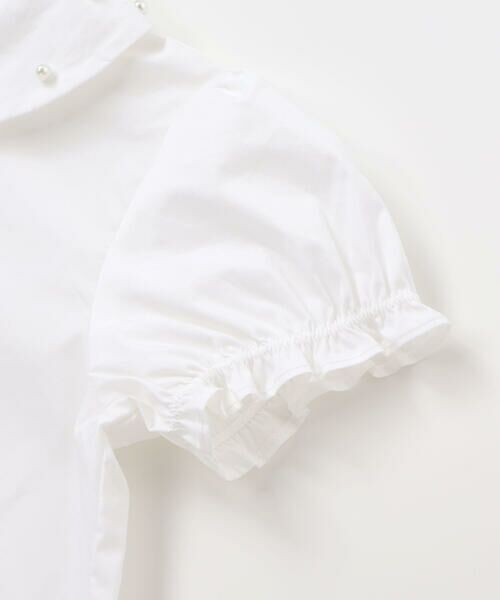 Tartine et Chocolat / タルティーヌ エ ショコラ シャツ・ブラウス | タイプライターパール襟ブラウス(90~140cm) | 詳細6