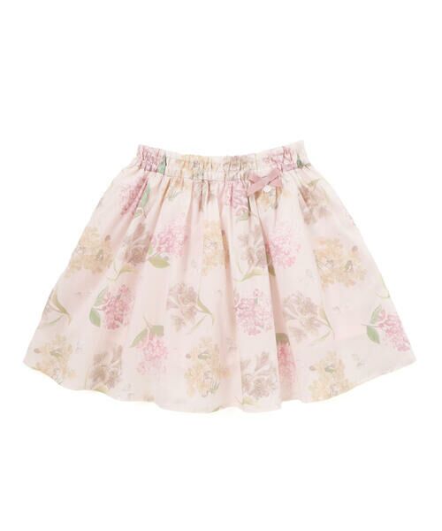 Tartine et Chocolat / タルティーヌ エ ショコラ ショート・ハーフ・半端丈パンツ | 【日本製】【お揃い】リバティMARINA'S MEADOW(マリナズ・メドゥ)スカートパンツ(100~140cm) | 詳細3