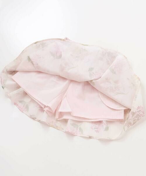 Tartine et Chocolat / タルティーヌ エ ショコラ ショート・ハーフ・半端丈パンツ | 【日本製】【お揃い】リバティMARINA'S MEADOW(マリナズ・メドゥ)スカートパンツ(100~140cm) | 詳細5