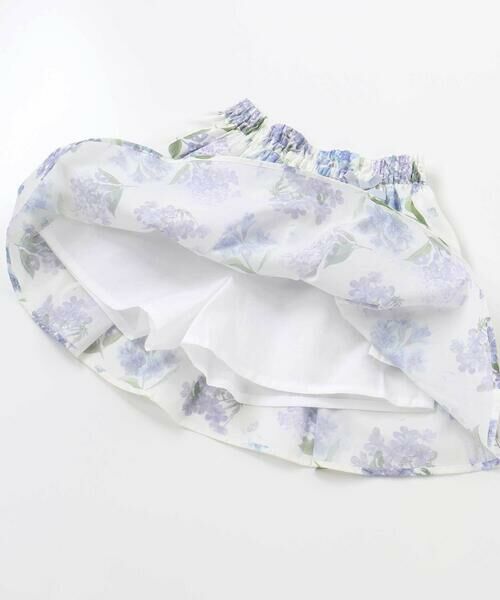 Tartine et Chocolat / タルティーヌ エ ショコラ ショート・ハーフ・半端丈パンツ | 【日本製】【お揃い】リバティMARINA'S MEADOW(マリナズ・メドゥ)スカートパンツ(100~140cm) | 詳細11