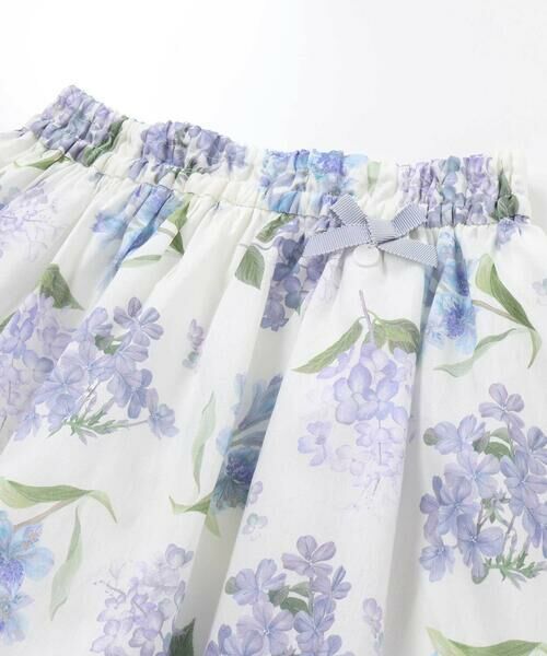 Tartine et Chocolat / タルティーヌ エ ショコラ ショート・ハーフ・半端丈パンツ | 【日本製】【お揃い】リバティMARINA'S MEADOW(マリナズ・メドゥ)スカートパンツ(100~140cm) | 詳細8