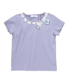 【新品タグ付】 タルティーヌ エ ショコラ リバティ キュロット リボンTシャツ タルティーヌエショコラ 新品 Tシャツ キュロット リバティ