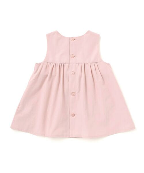 Tartine et Chocolat / タルティーヌ エ ショコラ セットアップ | 配色リボンテープべビースーツ（70〜90cm） | 詳細1