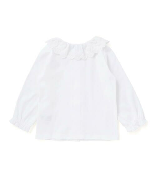 Tartine et Chocolat / タルティーヌ エ ショコラ その他トップス | スカラップ襟レースブラウスベビー（70〜90cm） | 詳細4