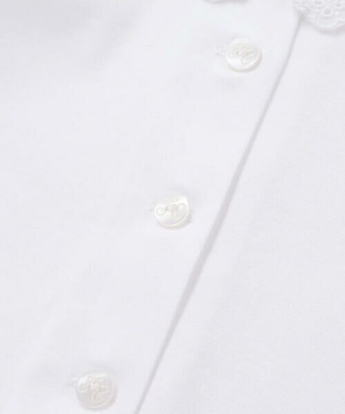 Tartine et Chocolat / タルティーヌ エ ショコラ その他トップス | スカラップ襟レースブラウスベビー（70〜90cm） | 詳細6