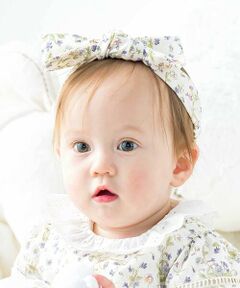 Tartine et Chocolat / タルティーヌ エ ショコラ その他雑貨 | 【お揃い】すみれ花プリントヘアバンドベビー