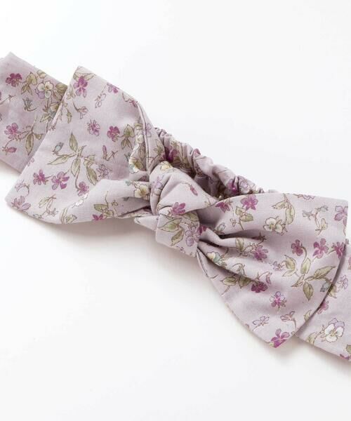 Tartine et Chocolat / タルティーヌ エ ショコラ その他雑貨 | 【お揃い】すみれ花プリントヘアバンドベビー | 詳細5