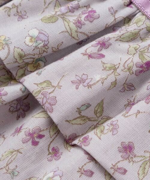 Tartine et Chocolat / タルティーヌ エ ショコラ その他雑貨 | 【お揃い】すみれ花プリントフリルスタイベビー | 詳細10