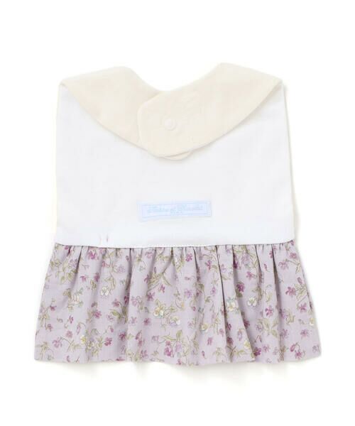 Tartine et Chocolat / タルティーヌ エ ショコラ その他雑貨 | 【お揃い】すみれ花プリントフリルスタイベビー | 詳細5