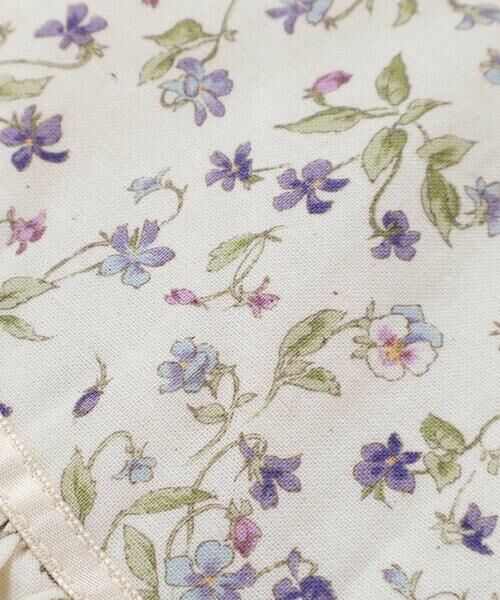 Tartine et Chocolat / タルティーヌ エ ショコラ その他雑貨 | 【お揃い】すみれ花フリーススリーパーベビー(50-90cm) | 詳細2