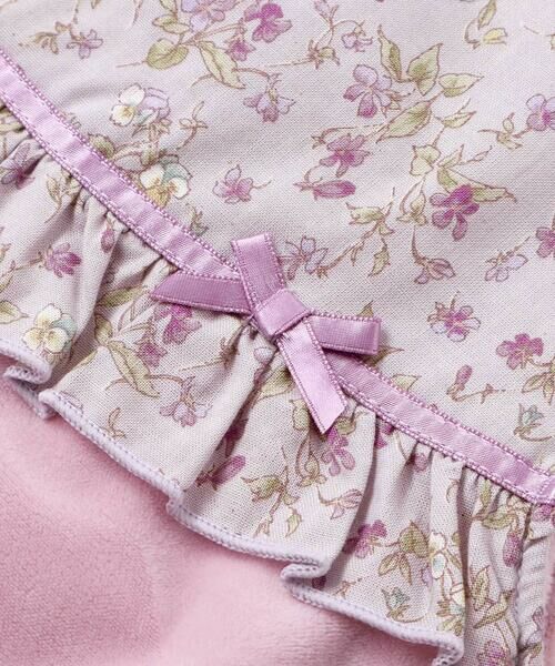 Tartine et Chocolat / タルティーヌ エ ショコラ その他雑貨 | 【お揃い】すみれ花フリーススリーパーベビー(50-90cm) | 詳細8