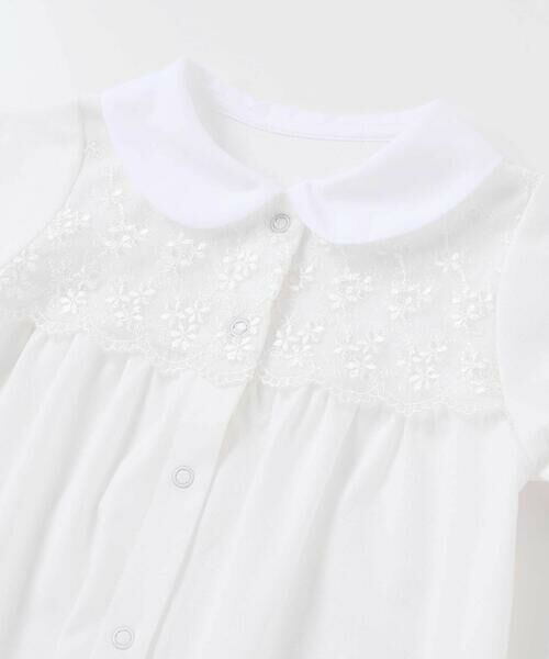 Tartine et Chocolat / タルティーヌ エ ショコラ ロンパース | 【日本製】襟付きレースカバーオールベビー（70〜80cm） | 詳細5