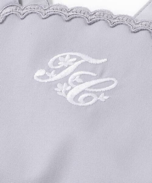 Tartine et Chocolat / タルティーヌ エ ショコラ その他雑貨 | ロゴ刺しゅうレースサロペットベビー(80-90cm) | 詳細5