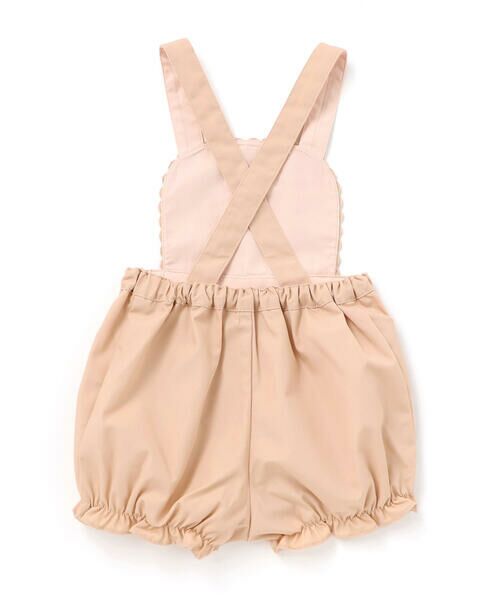 Tartine et Chocolat / タルティーヌ エ ショコラ その他雑貨 | ロゴ刺しゅうレースサロペットベビー(80-90cm) | 詳細11