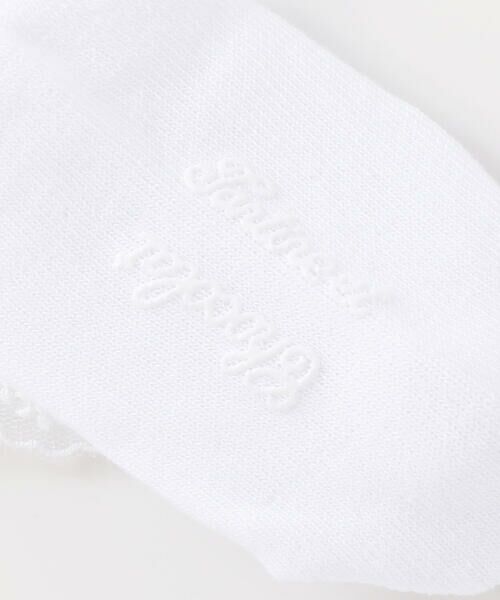 Tartine et Chocolat / タルティーヌ エ ショコラ その他雑貨 | 【日本製】【お揃い】チュールレースソックスベビー（8〜13cm） | 詳細3