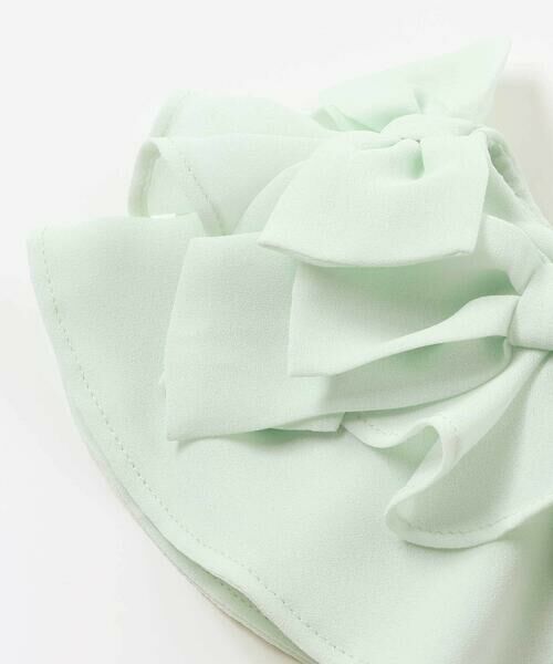 Tartine et Chocolat / タルティーヌ エ ショコラ ドレス | 梨地リボン付け襟2WAYドレス(90〜130cm) | 詳細13