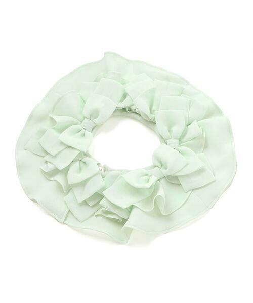 Tartine et Chocolat / タルティーヌ エ ショコラ ドレス | 梨地リボン付け襟2WAYドレス(90〜130cm) | 詳細15