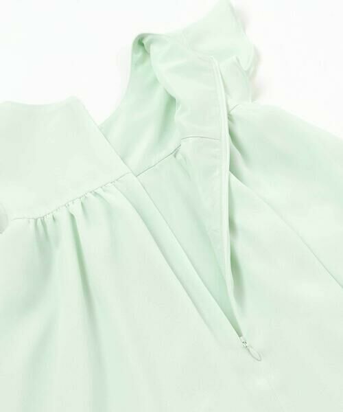Tartine et Chocolat / タルティーヌ エ ショコラ ドレス | 梨地リボン付け襟2WAYドレス(90〜130cm) | 詳細19